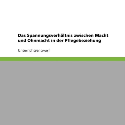 Das Spannungsverhltnis zwischen Macht und