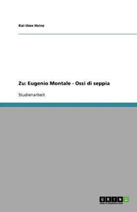 Zu: Eugenio Montale - Ossi di seppia