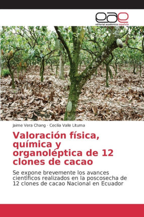 Valoración física, química y organoléptica de 12