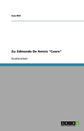 Zu: Edmondo De Amicis Cuore