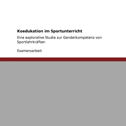 Koedukation Im Sportunterricht