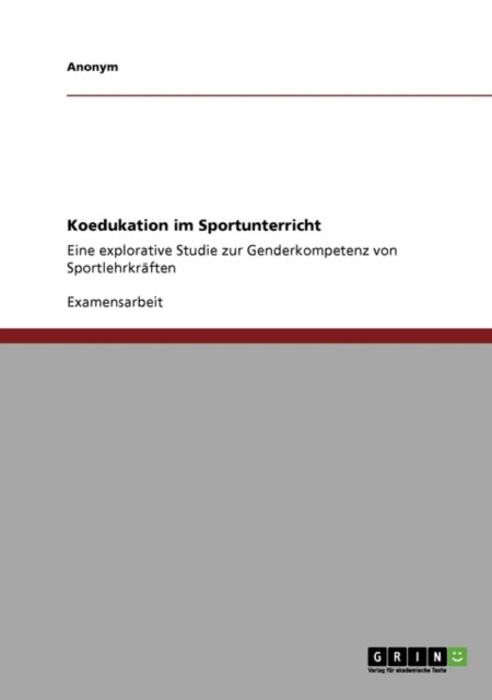 Koedukation Im Sportunterricht