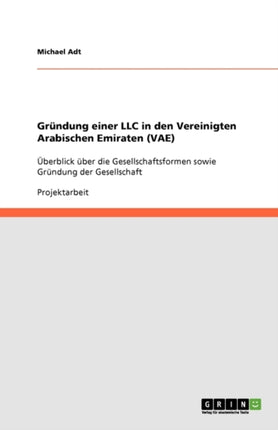 Grndung einer LLC in den Vereinigten Arabischen