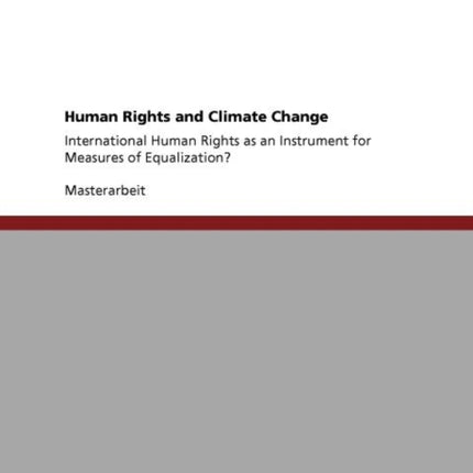 Human Rights and Climate Change