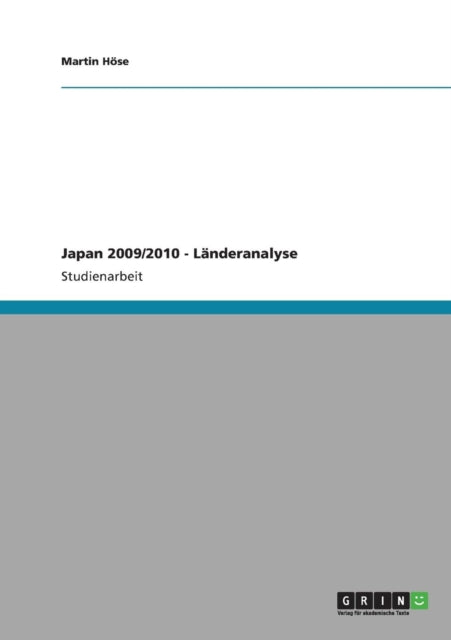 Japan 20092010  Lnderanalyse