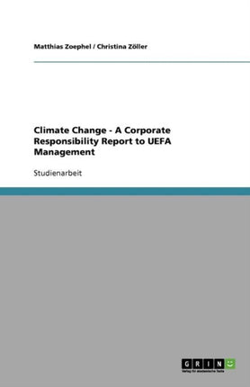 Climate Change  A Corporate Responsibility Report