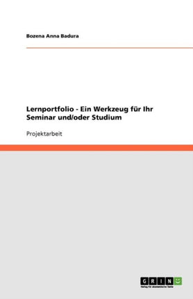 Lernportfolio - Ein Werkzeug für Ihr Seminar