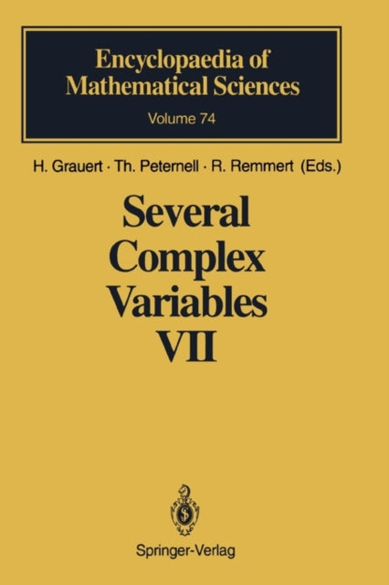 Several Complex Variables VII: Sheaf-Theoretical Methods in Complex Analysis