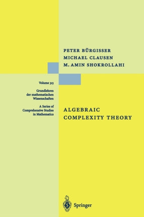 Algebraic Complexity Theory