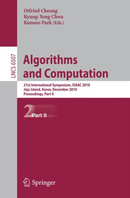 Algorithms and Computation: 21st International