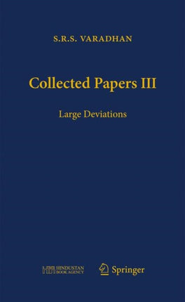 Collected Papers III: Large Deviations