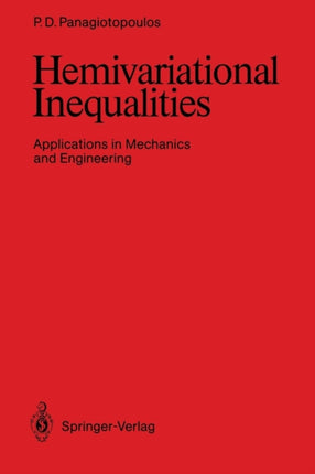 Hemivariational Inequalities: Applications in