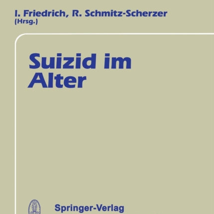 Suizid im Alter