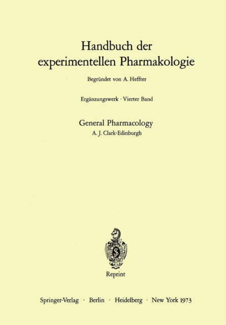 General Pharmacology