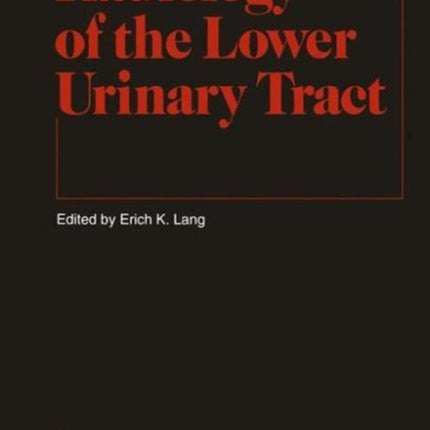 Radiology of the Lower Urinary Tract