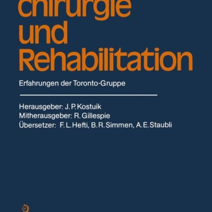 Amputationschirurgie und Rehabilitation: Erfahrungen der Toronto-Gruppe