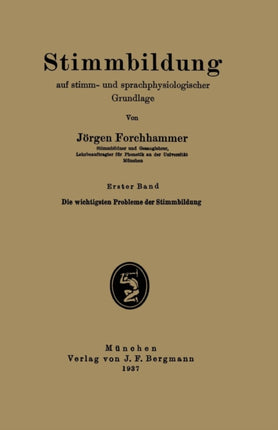 Stimmbildung auf stimm- und sprachphysiologischer