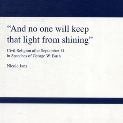And No One Will Keep That Light from Shining: