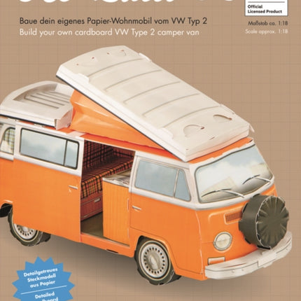 VW Bulli T2: Build Your Own VW Type 2 Camper Van (Scale 1:18)