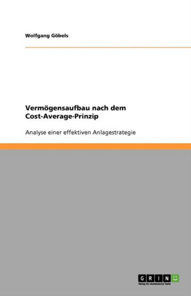 Vermögensaufbau nach dem CostAveragePrinzip