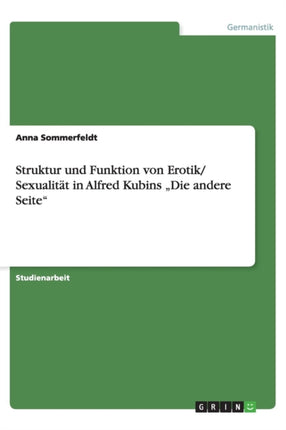 Struktur und Funktion von Erotik Sexualitt in