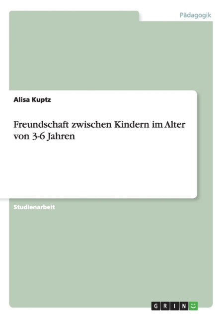 Freundschaft zwischen Kindern im Alter von 36 Jahren