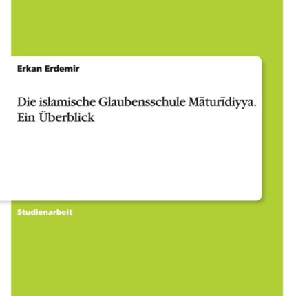 Die islamische Glaubensschule Mturdiyya Ein