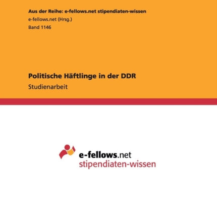 Politische Häftlinge in der DDR