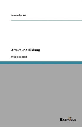 Armut und Bildung