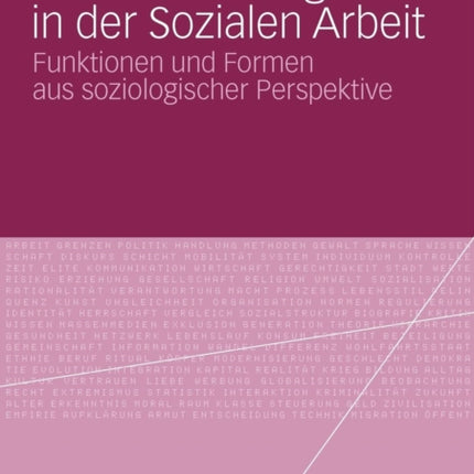 Niederschwelligkeit in der Sozialen Arbeit: