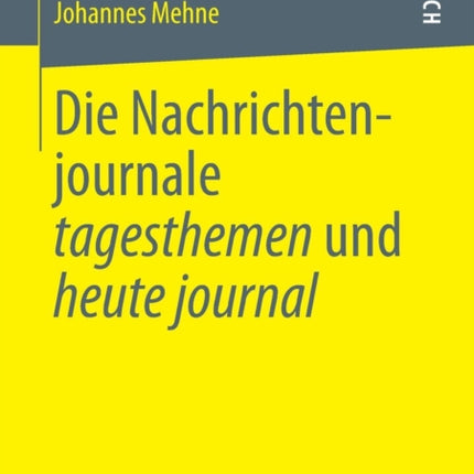 Die Nachrichtenjournale tagesthemen und heute