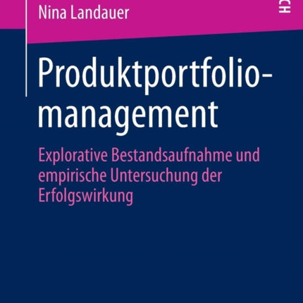 Produktportfoliomanagement: Explorative