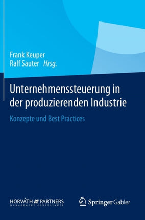 Unternehmenssteuerung in der produzierenden
