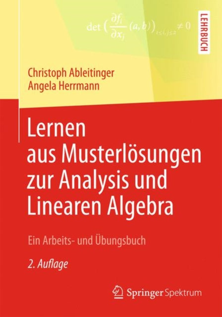 Lernen aus Musterlösungen zur Analysis und Linearen Algebra: Ein Arbeits- und Übungsbuch