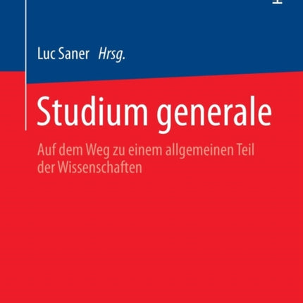 Studium generale: Auf dem Weg zu einem