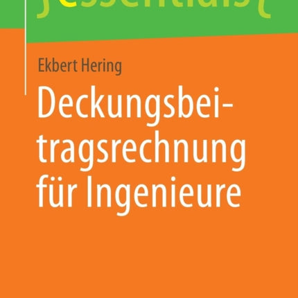 Deckungsbeitragsrechnung für Ingenieure