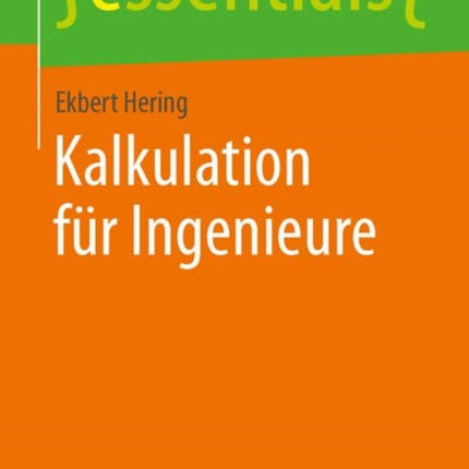Kalkulation für Ingenieure
