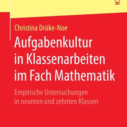 Aufgabenkultur in Klassenarbeiten im Fach