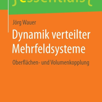 Dynamik verteilter Mehrfeldsysteme: Oberflächen-