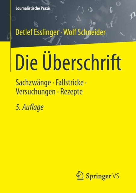 Die Überschrift: Sachzwänge - Fallstricke -