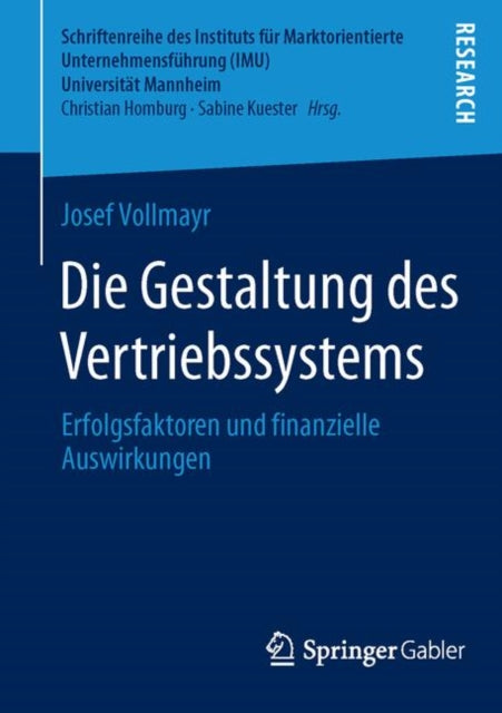 Die Gestaltung des Vertriebssystems: