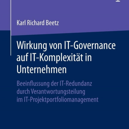 Wirkung von IT-Governance auf IT-Komplexität in