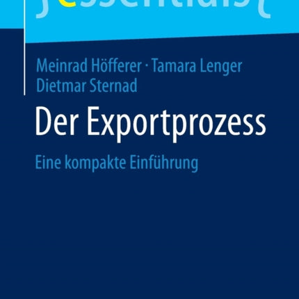 Der Exportprozess: Eine kompakte Einführung