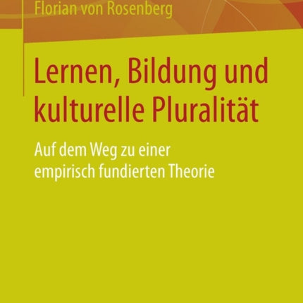 Lernen, Bildung und kulturelle Pluralität: Auf