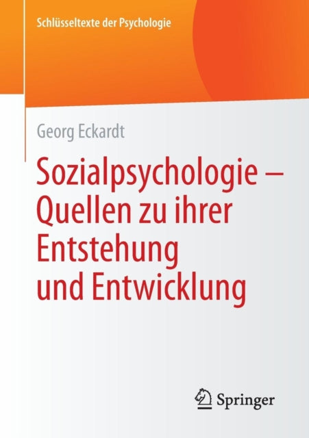 Sozialpsychologie – Quellen  zu ihrer Entstehung