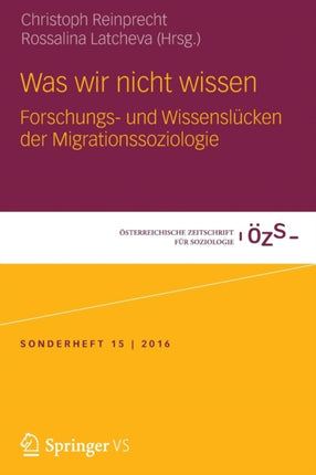 Was wir nicht wissen: Forschungs- und