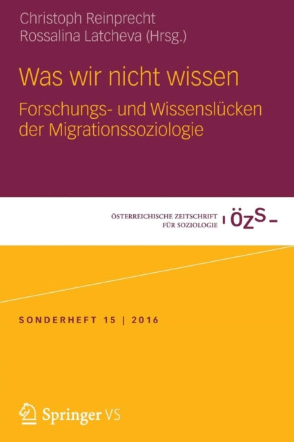 Was wir nicht wissen: Forschungs- und