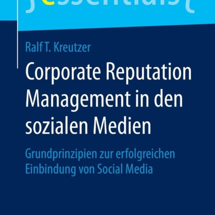 Corporate Reputation Management in den sozialen