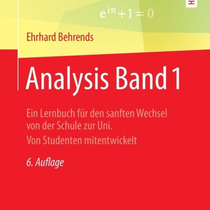 Analysis Band 1: Ein Lernbuch für den sanften