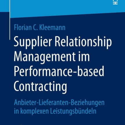 Supplier Relationship Management im